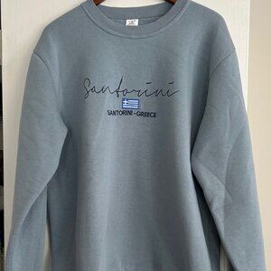 Santorini sweatshirt, size XL. Like new!